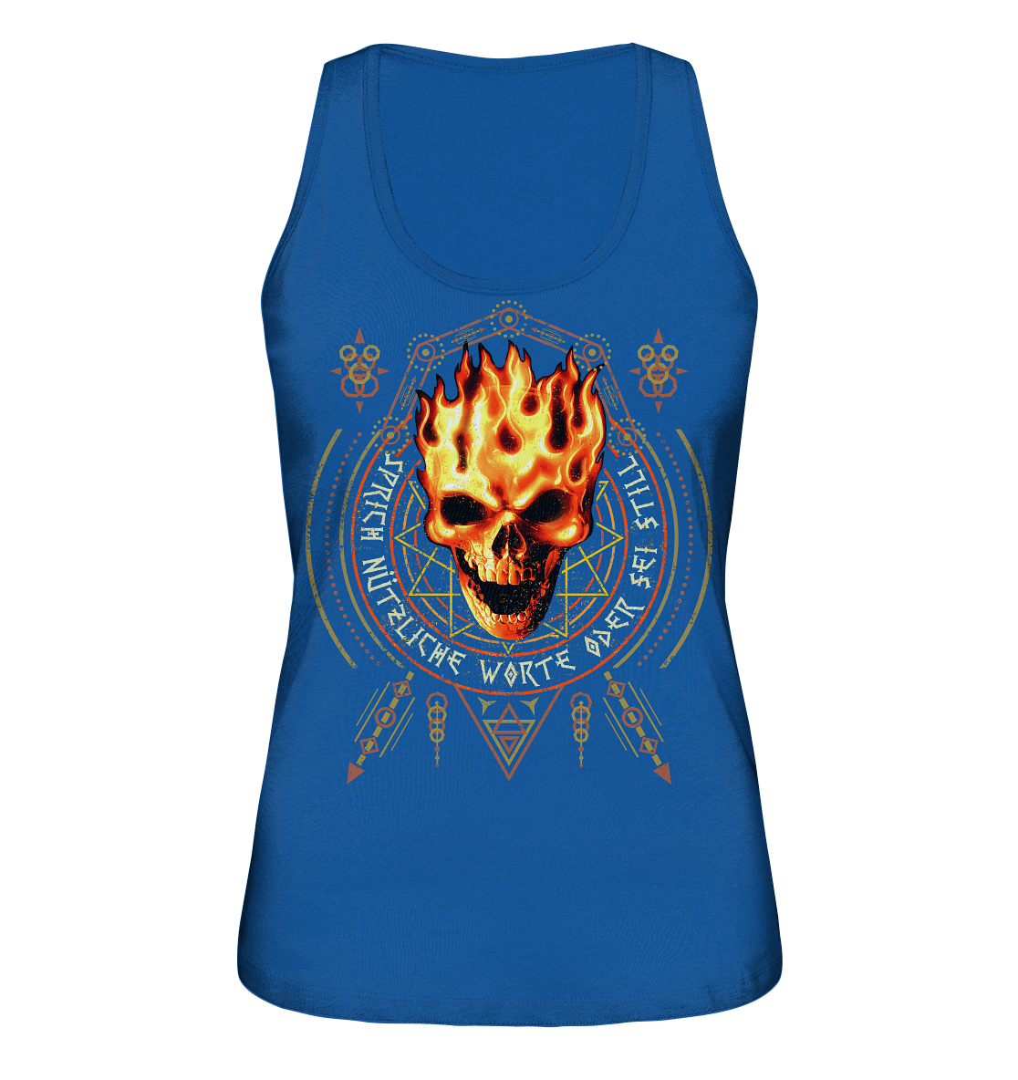 Sprich nützliche Worte - Ladies Organic Tank-Top