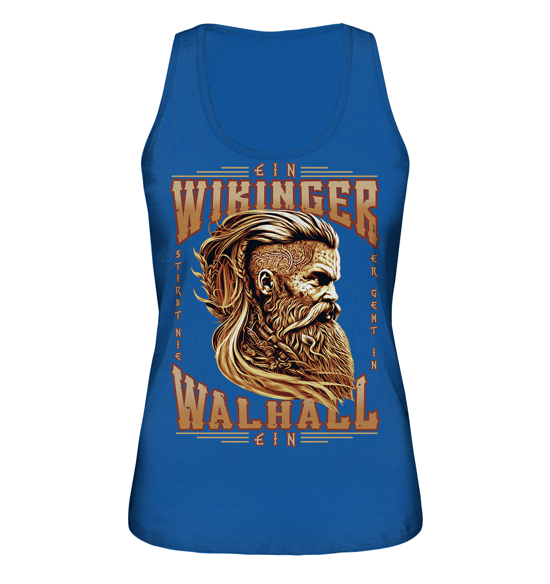 Ein Wikinger Stirbt Nie - Ladies Organic Tank-Top