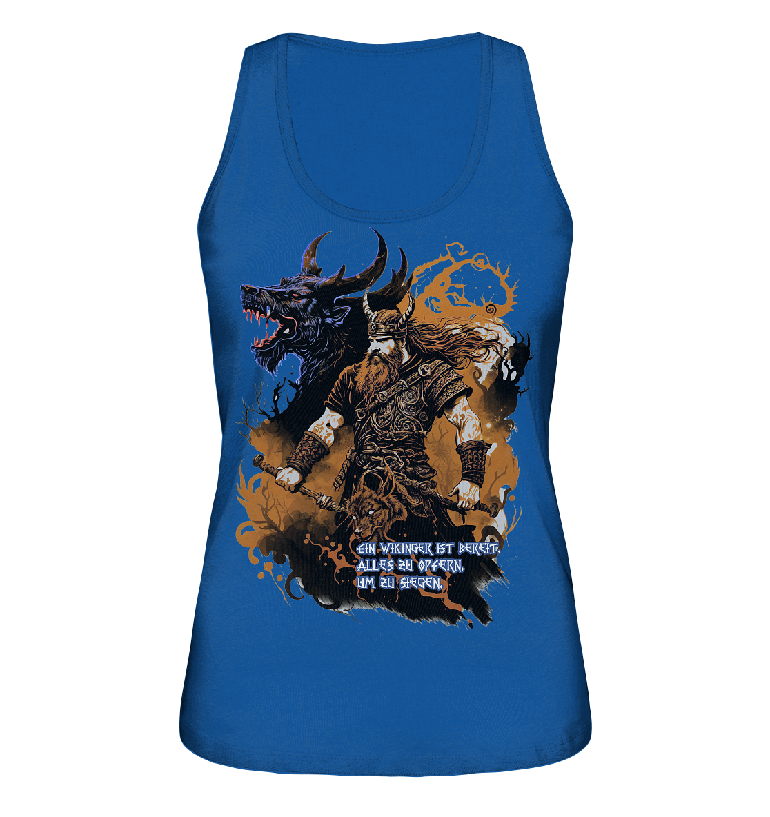Wikinger Ist Bereit Alles Zu Opfern - Ladies Organic Tank-Top