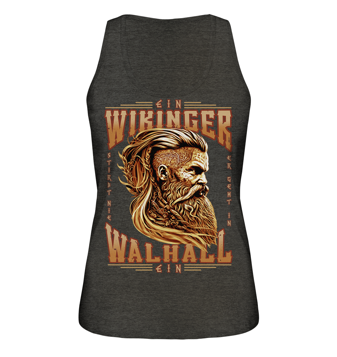 Ein Wikinger Stirbt Nie - Ladies Organic Tank-Top