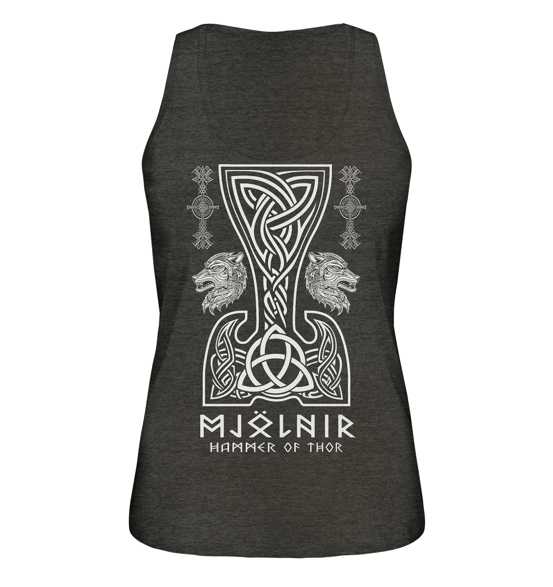 Mjölnir Hammer of Thor - Ladies Organic Tank-Top