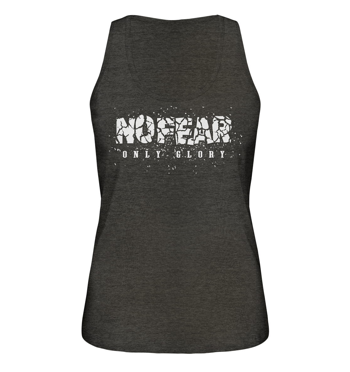 No Fear Only Glory - Ladies Organic Tank-Top