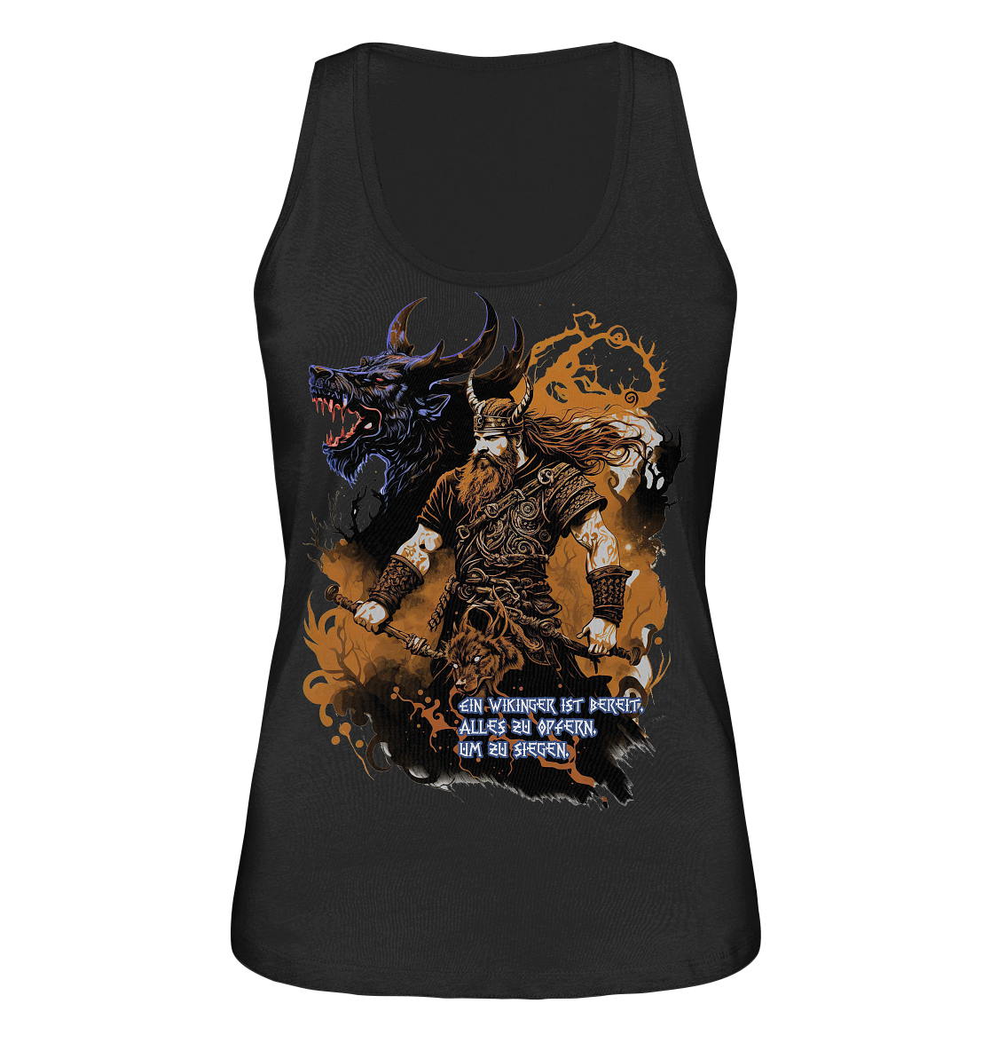 Wikinger Ist Bereit Alles Zu Opfern - Ladies Organic Tank-Top