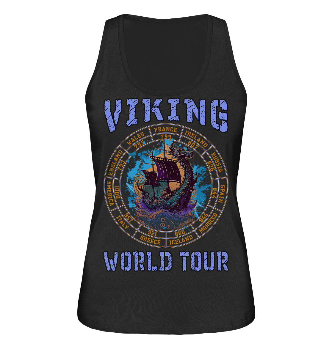Wikinger Welttournee - Ladies Organic Tank-Top