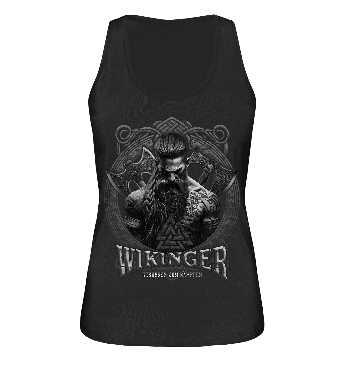 Wikinger Geboren Zum Kämpfen - Ladies Organic Tank-Top