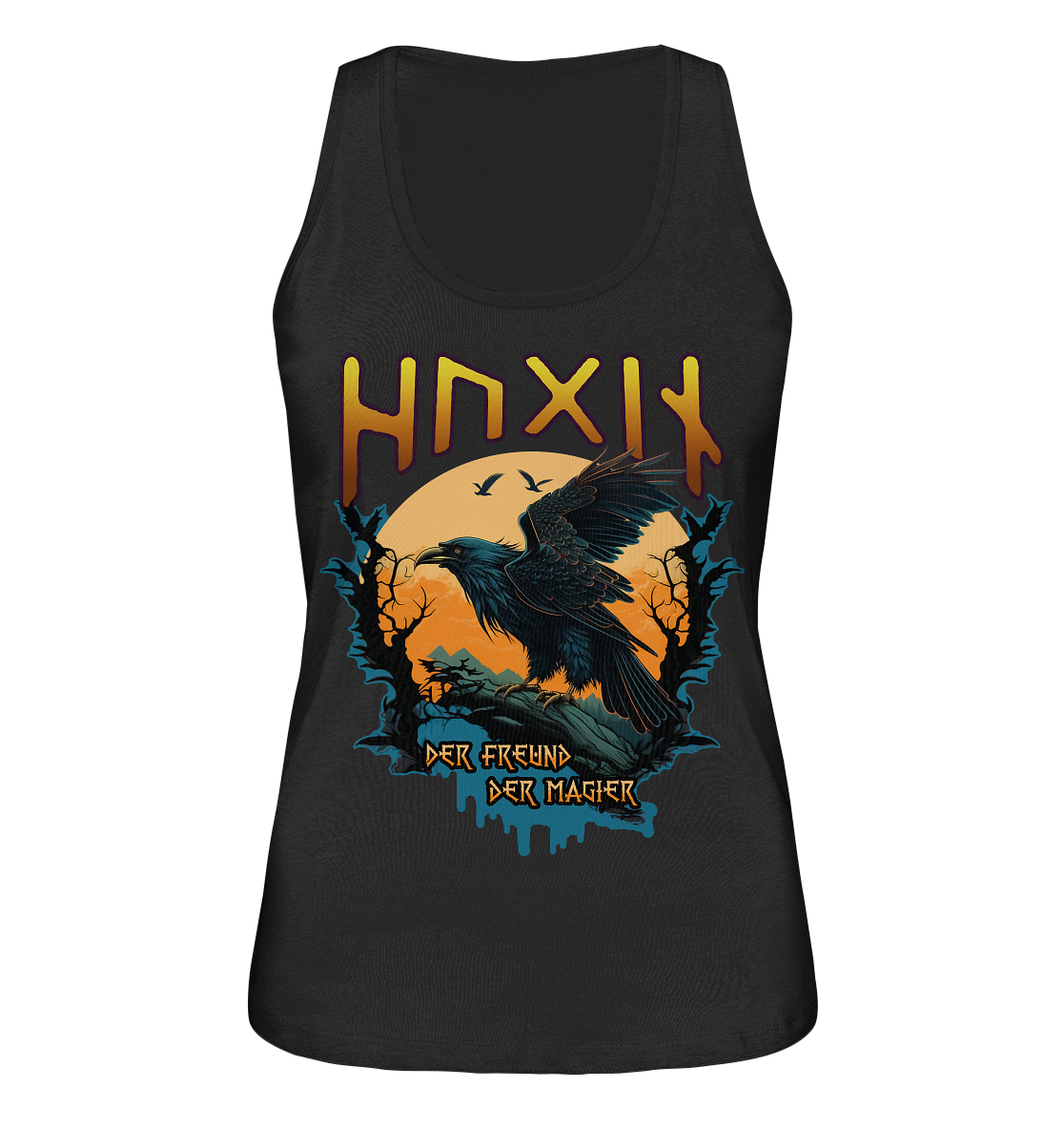 Hugin Der Freund Der Magier - Ladies Organic Tank-Top