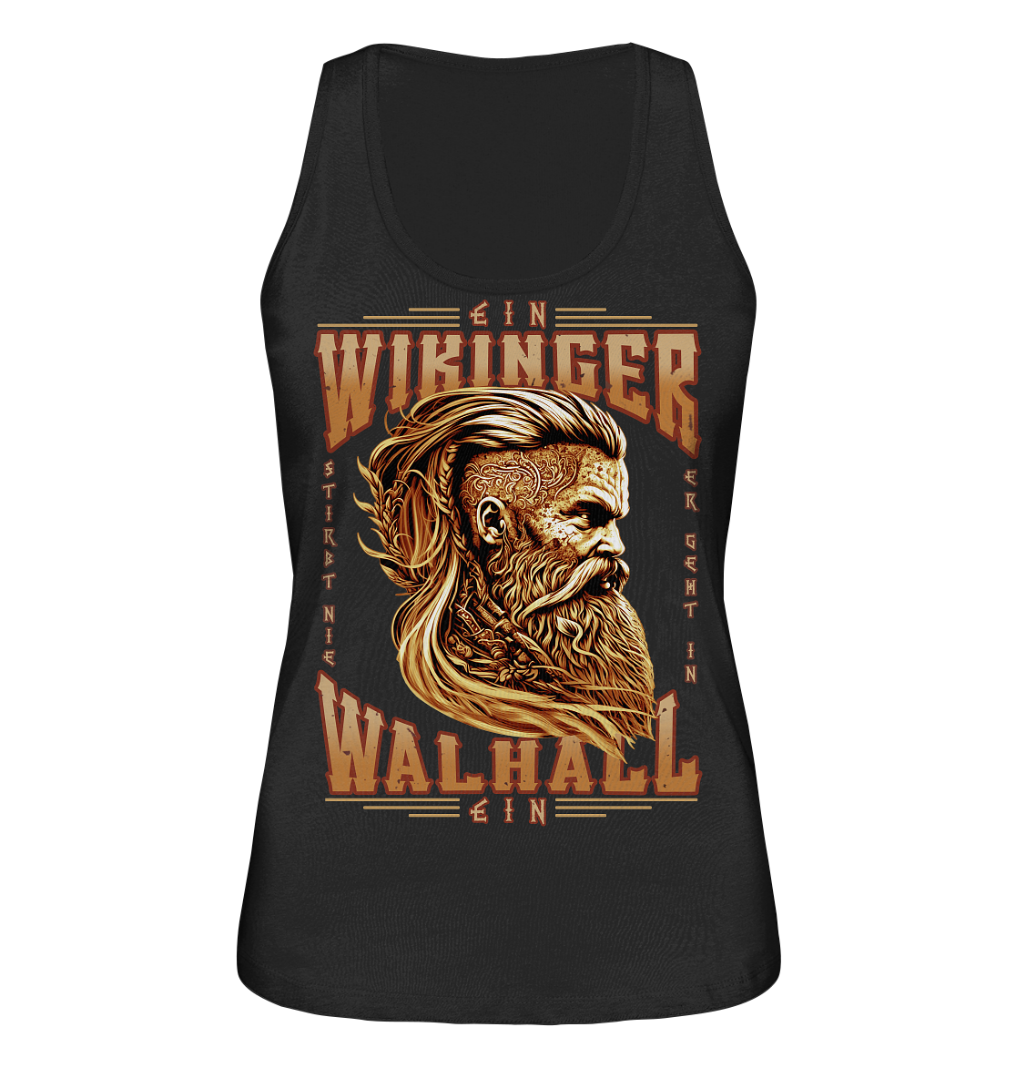 Ein Wikinger Stirbt Nie - Ladies Organic Tank-Top