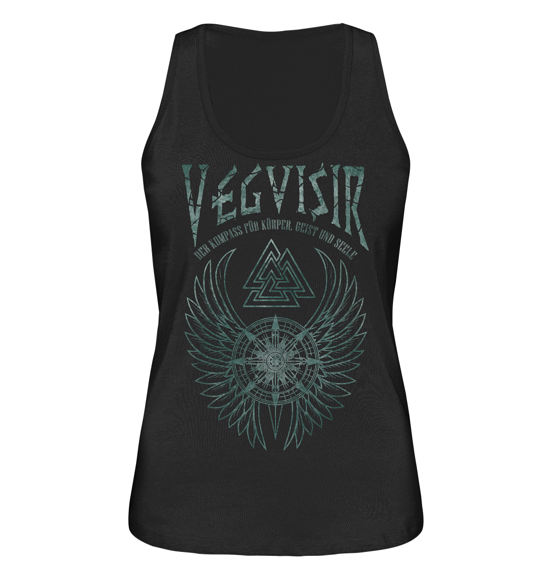 Vegvisir Der Kompass Für Körper, Geist und Seele - Ladies Organic Tank-Top