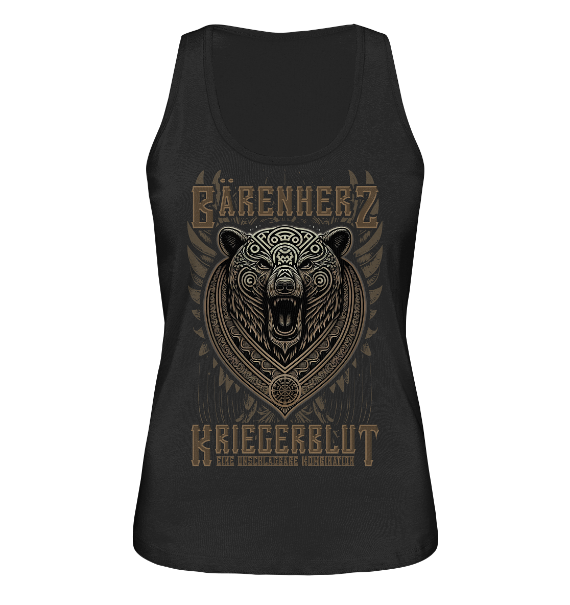 Bärenherz Kriegerblut - Ladies Organic Tank-Top