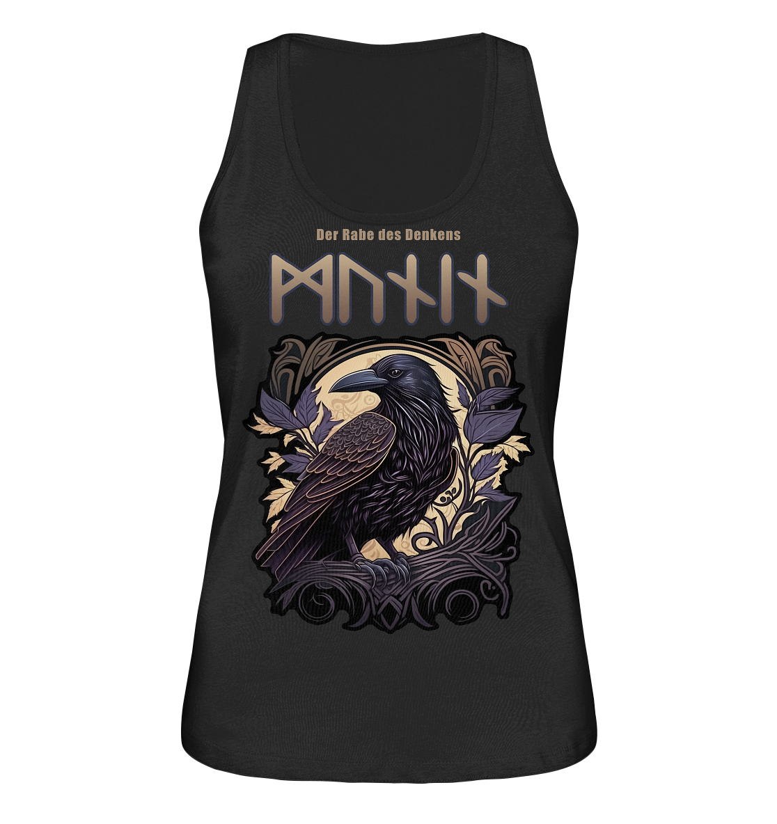 Munin Der Rabe Des Denkes - Ladies Organic Tank-Top