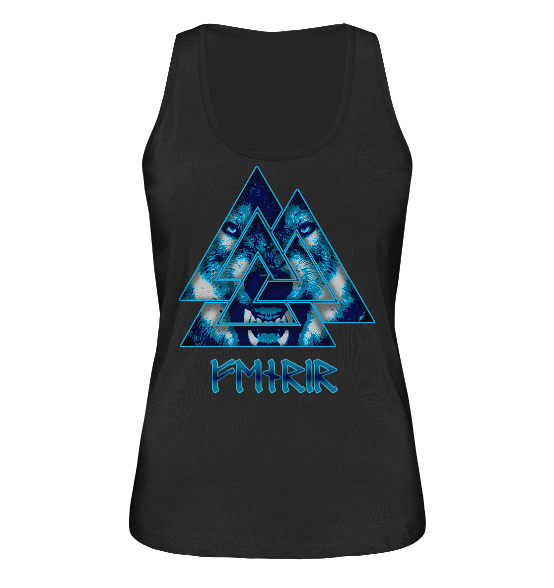 Fenrir Wolf Walknut - Ladies Organic Tank-Top