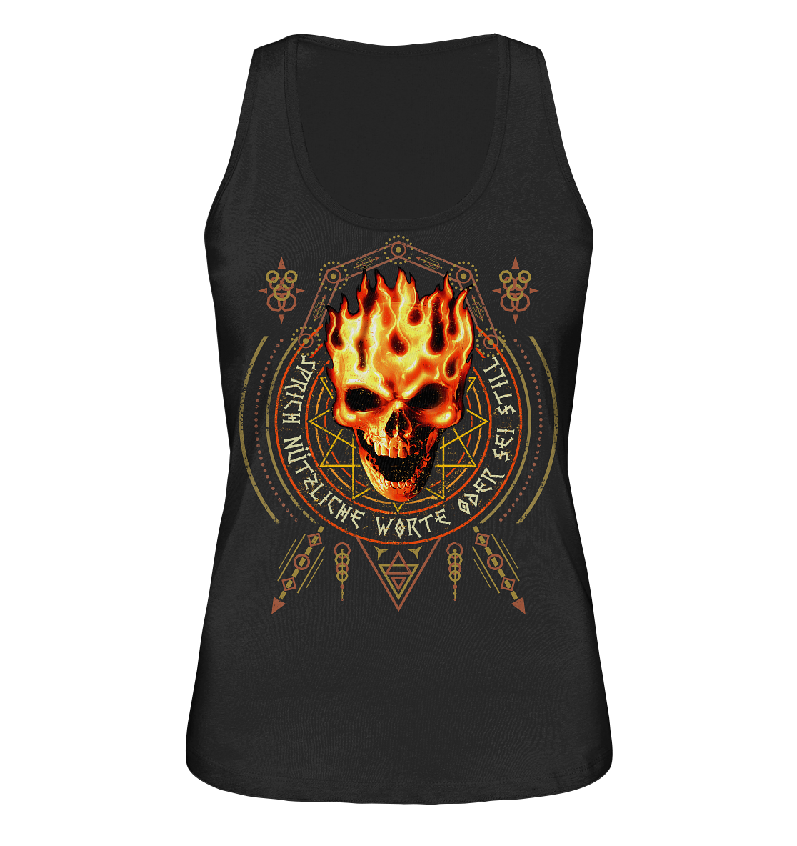 Sprich nützliche Worte - Ladies Organic Tank-Top