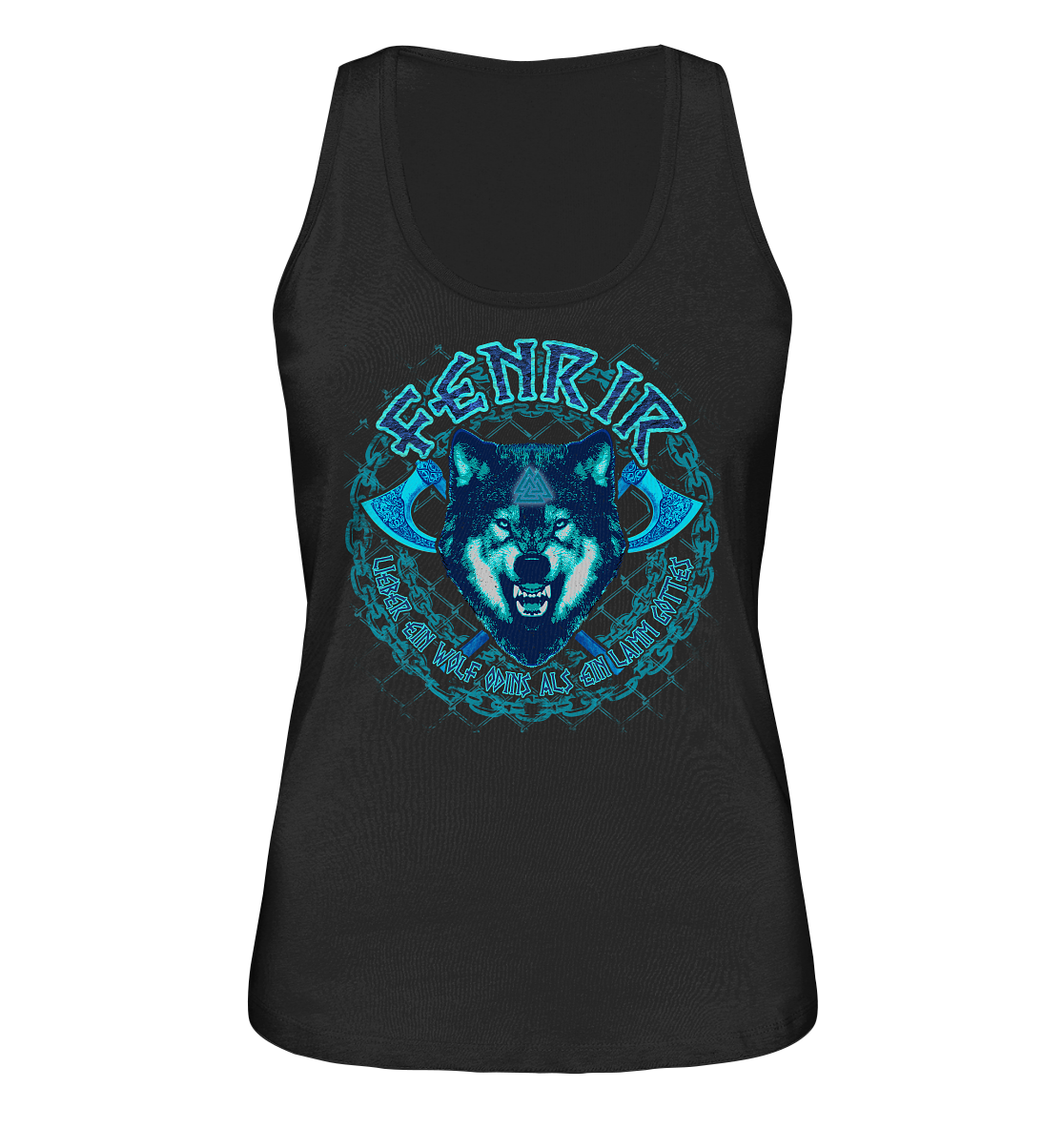 Fenrir Wolf - Ladies Organic Tank-Top