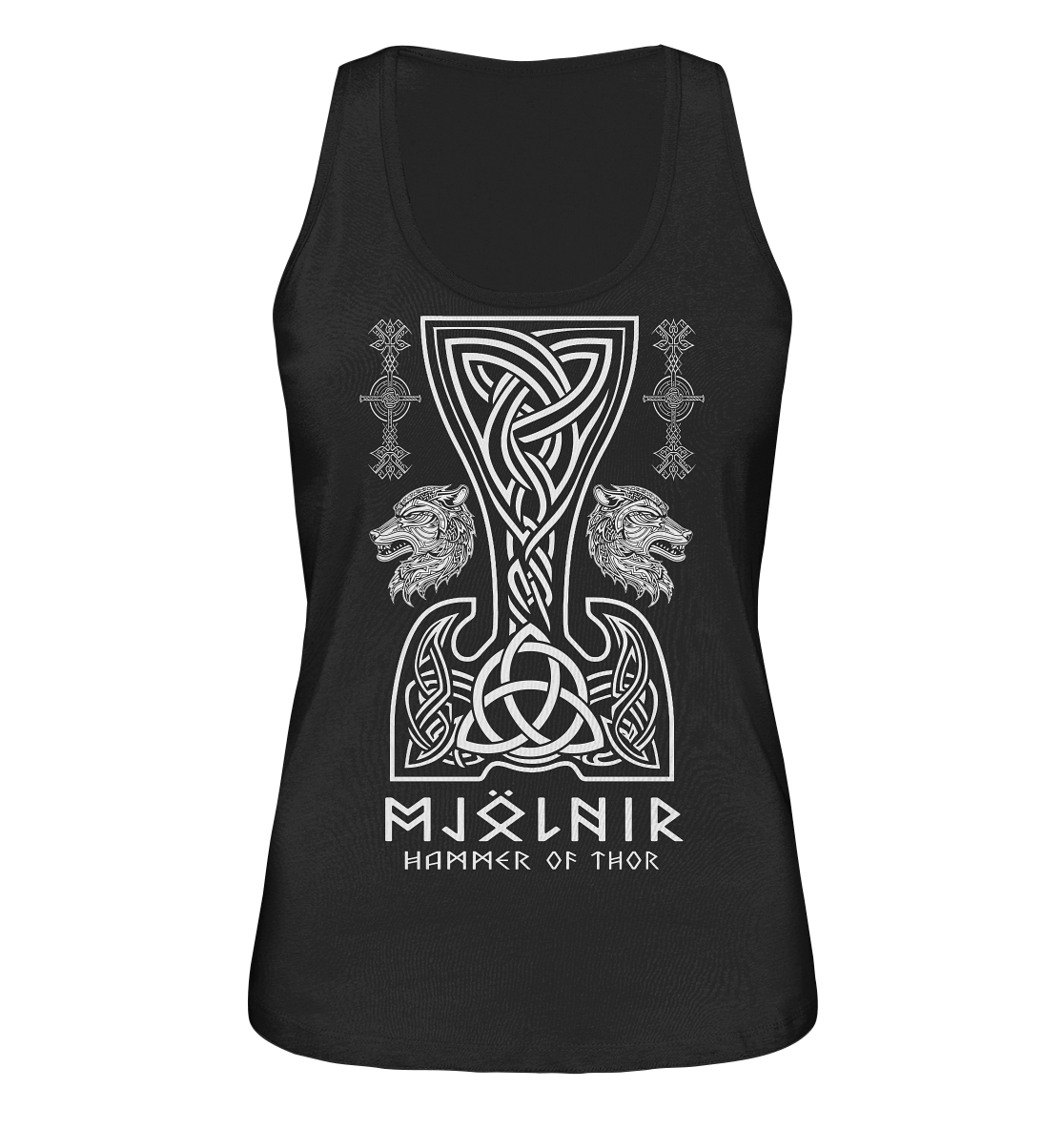 Mjölnir Hammer of Thor - Ladies Organic Tank-Top