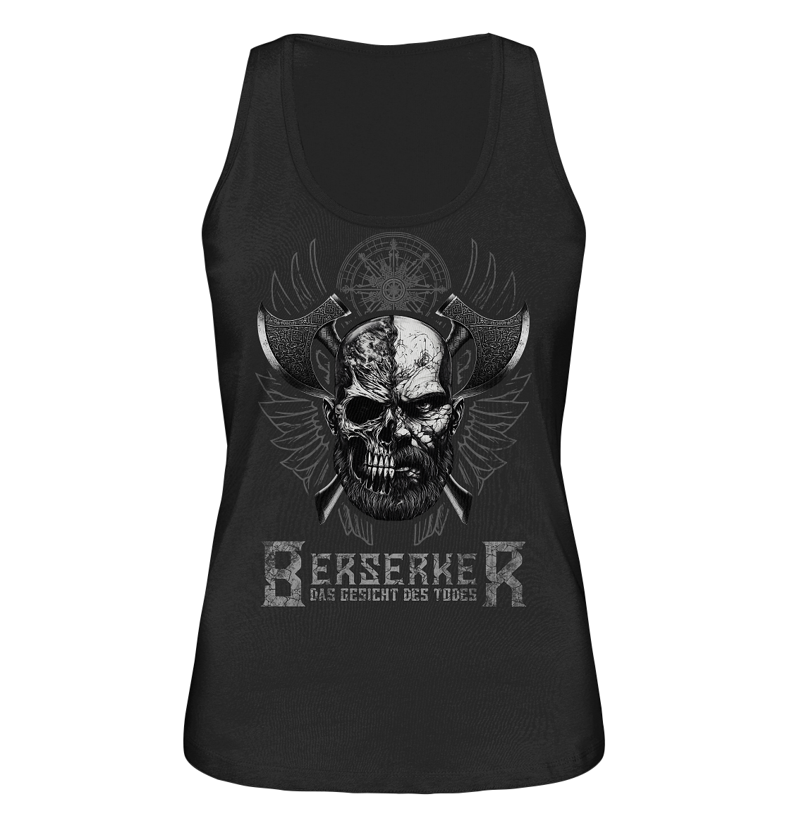 Berserker Gesicht Des Todes - Ladies Organic Tank-Top