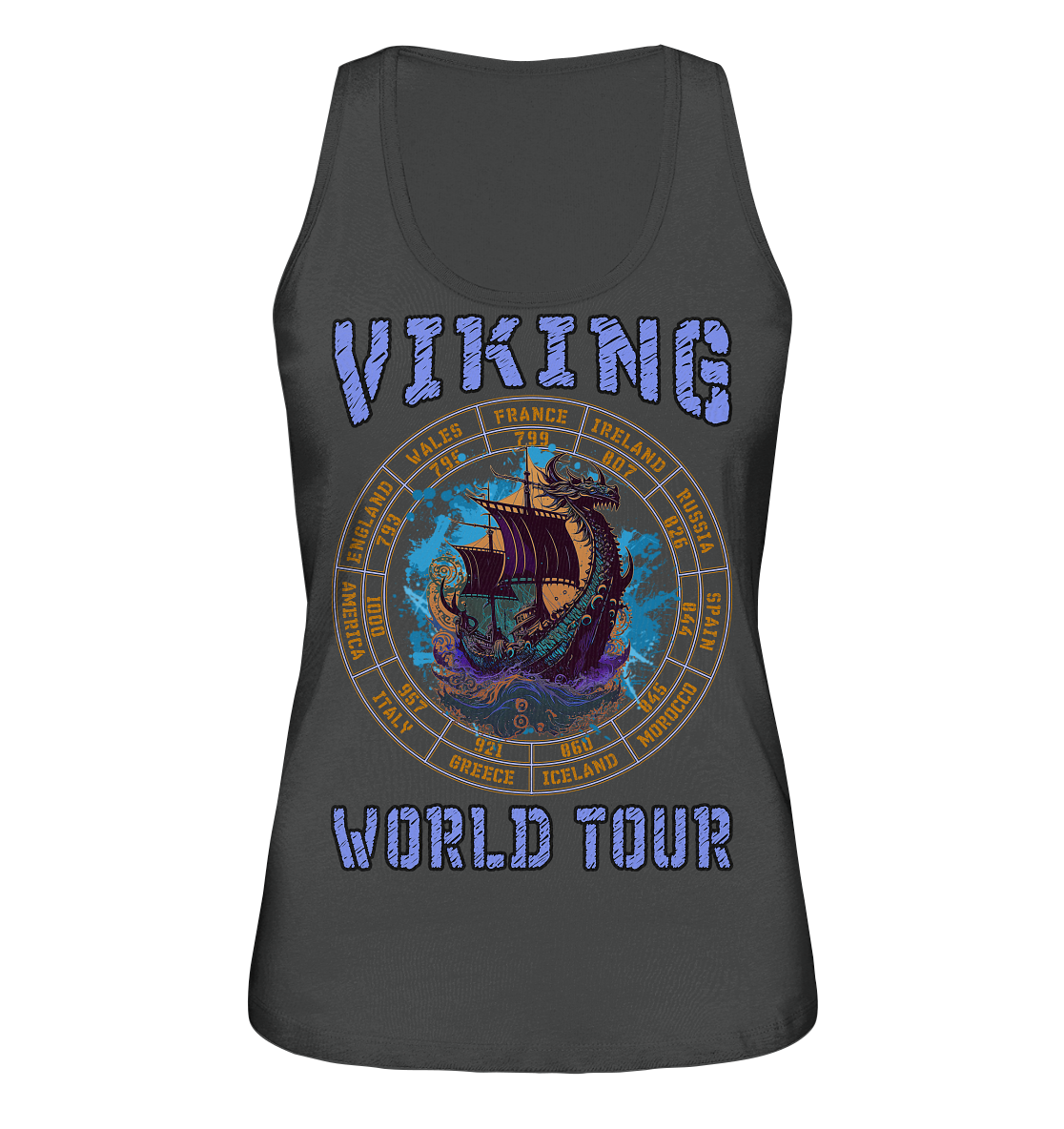 Wikinger Welttournee - Ladies Organic Tank-Top