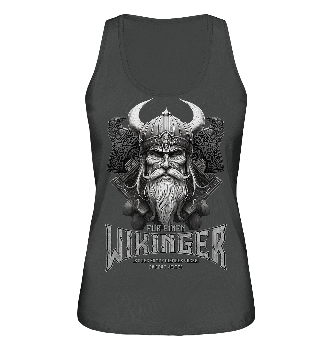 Wikinger Rabe - Ladies Organic Tank-Top