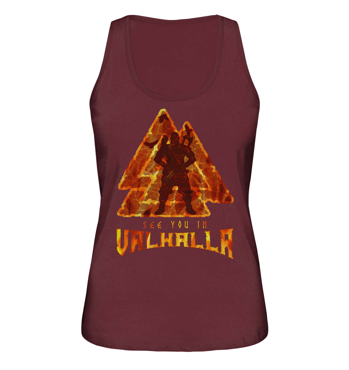 See You In Valhalla - Ladies Organic Tank-Top