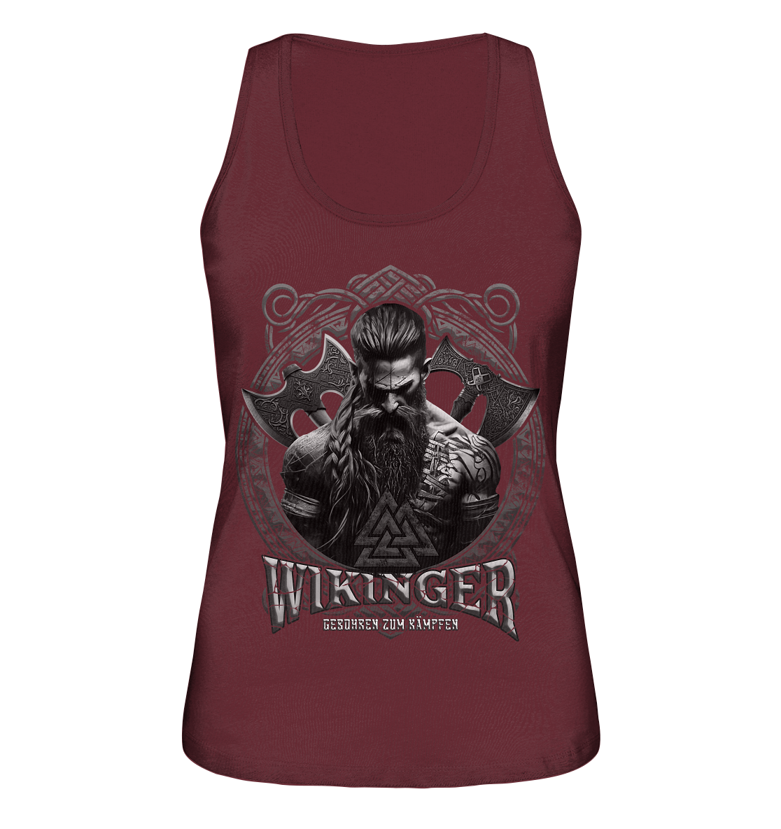Wikinger Geboren Zum Kämpfen - Ladies Organic Tank-Top