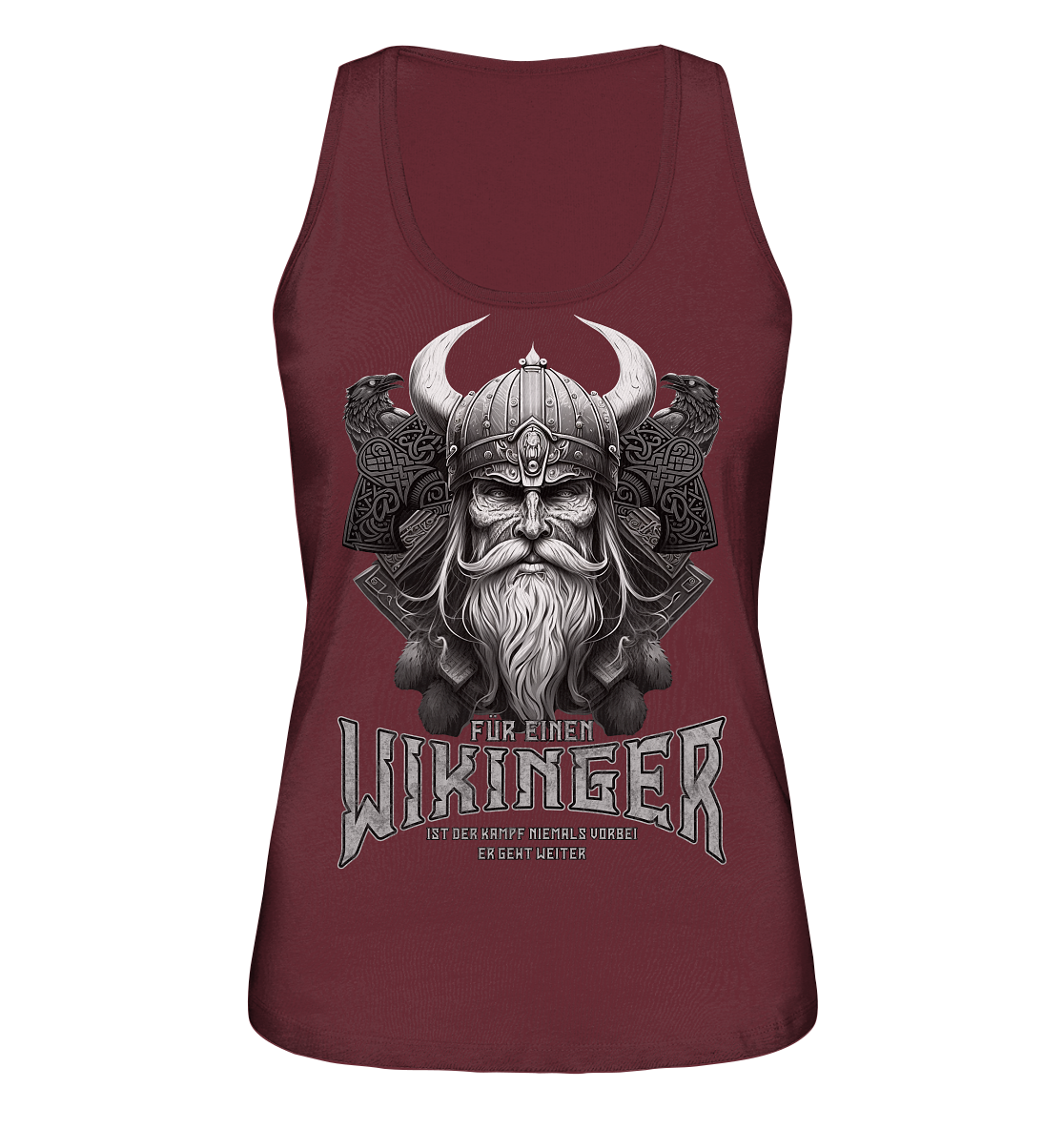 Wikinger Rabe - Ladies Organic Tank-Top