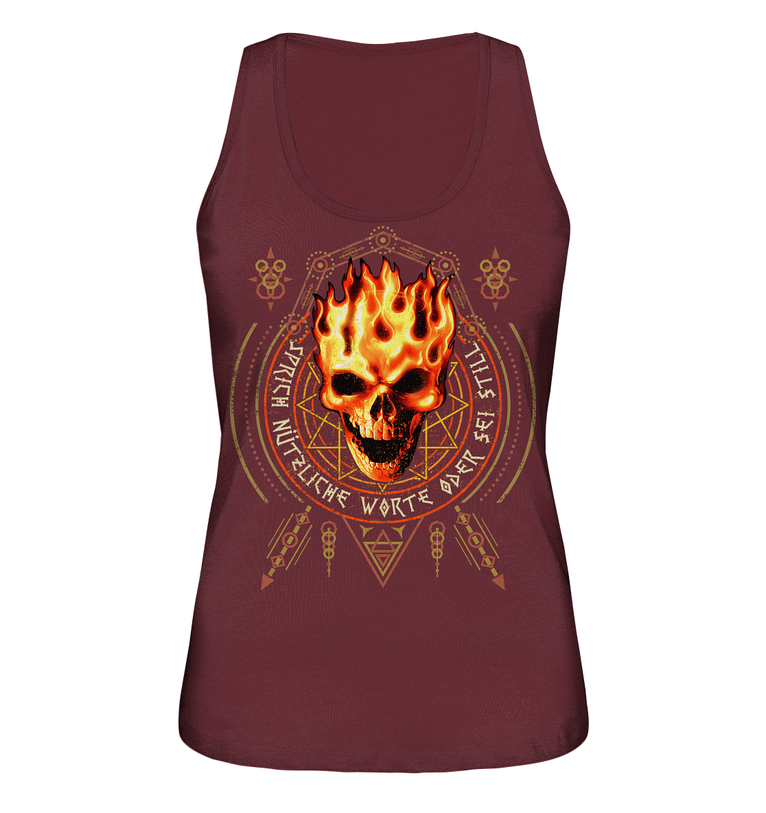 Sprich nützliche Worte - Ladies Organic Tank-Top