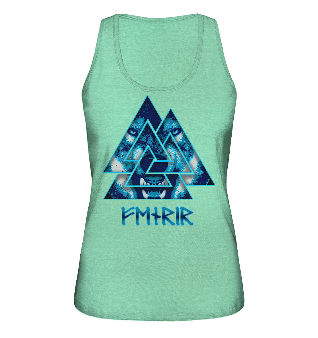Fenrir Wolf Walknut - Ladies Organic Tank-Top