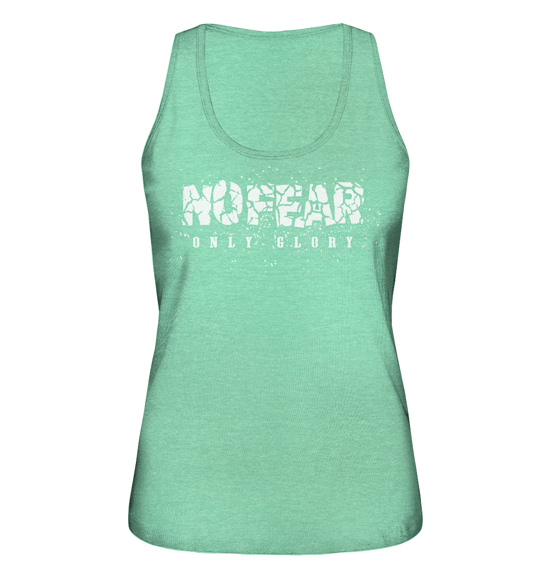 No Fear Only Glory - Ladies Organic Tank-Top