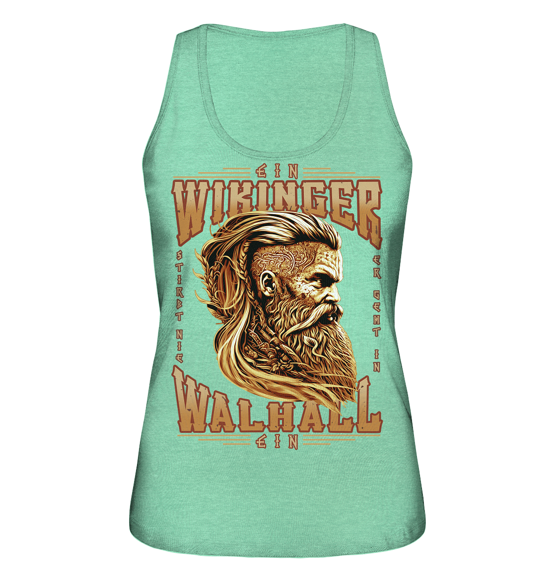 Ein Wikinger Stirbt Nie - Ladies Organic Tank-Top