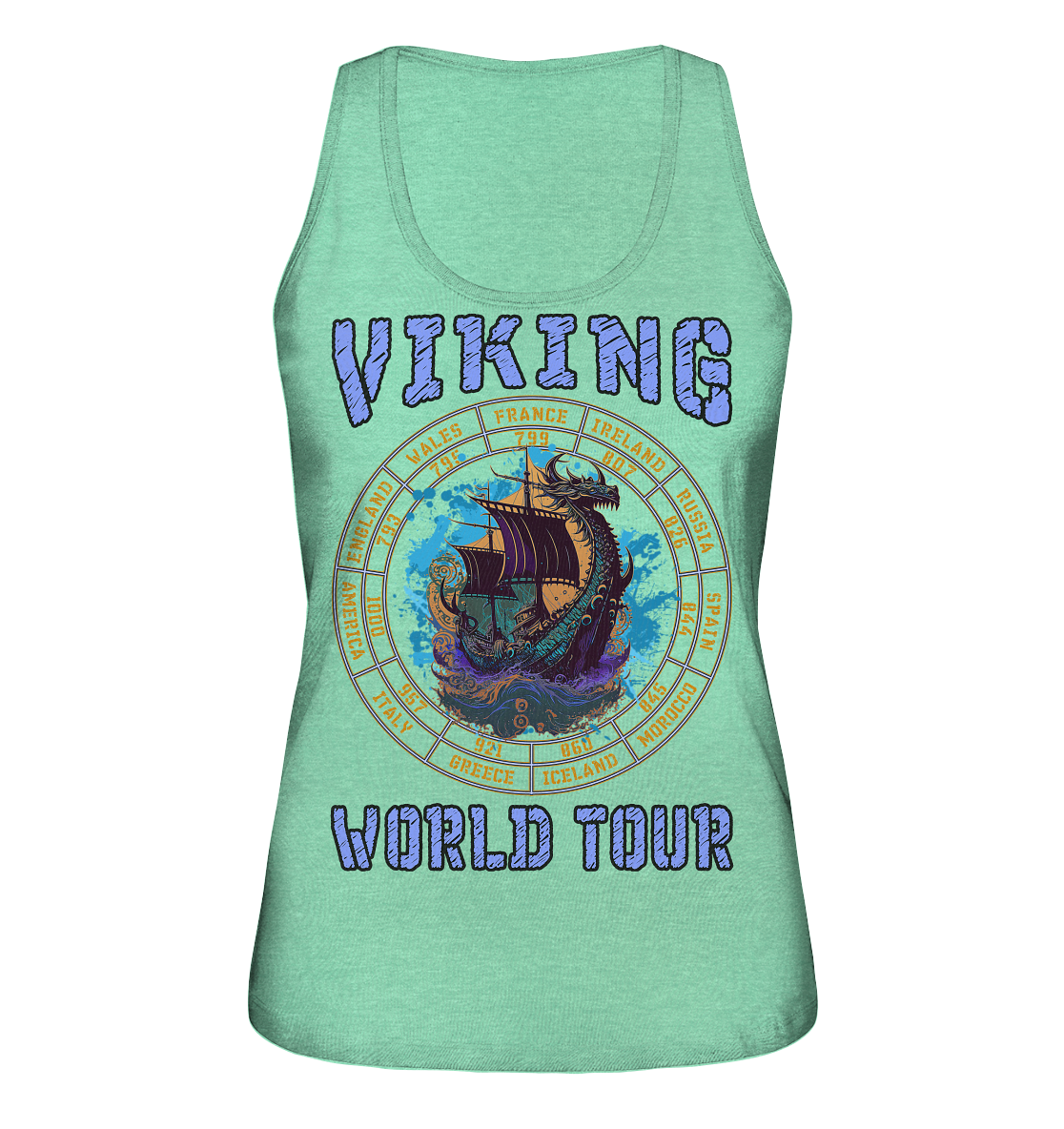 Wikinger Welttournee - Ladies Organic Tank-Top