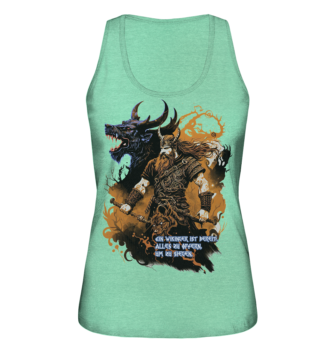 Wikinger Ist Bereit Alles Zu Opfern - Ladies Organic Tank-Top