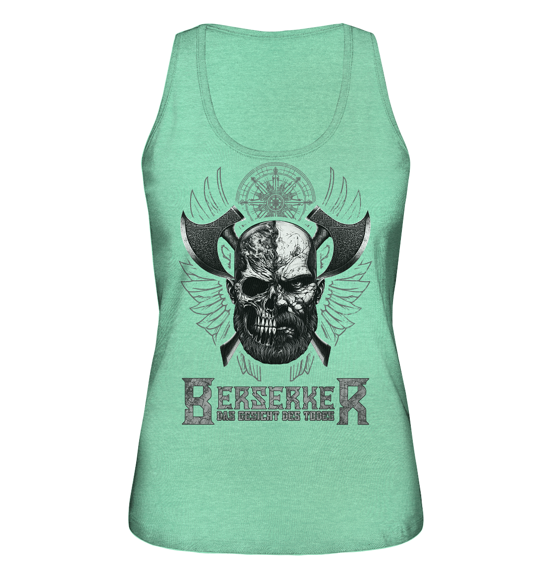 Berserker Gesicht Des Todes - Ladies Organic Tank-Top