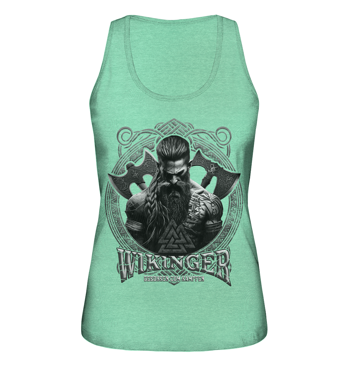 Wikinger Geboren Zum Kämpfen - Ladies Organic Tank-Top