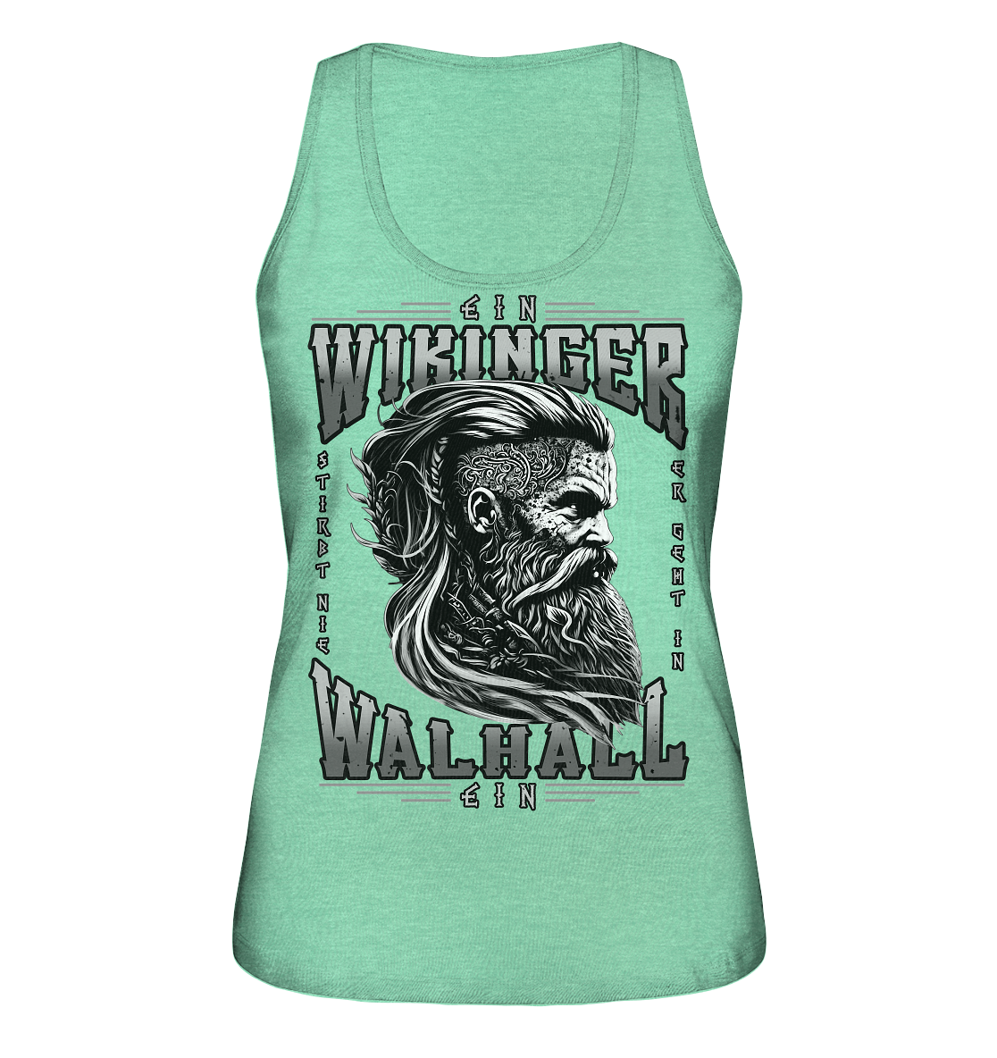 Ein Wikinger Stirbt Nie - Ladies Organic Tank-Top