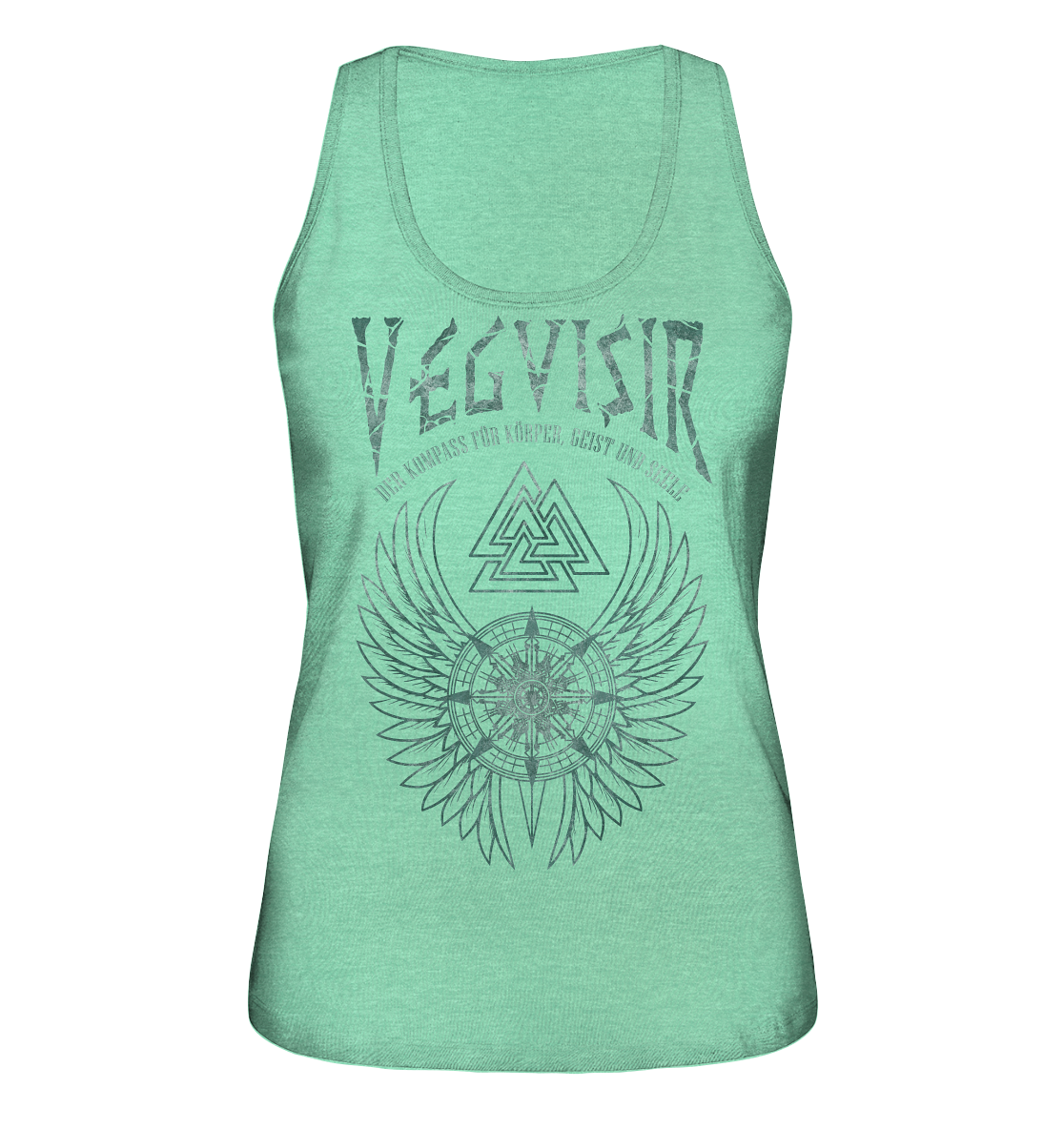 Vegvisir Der Kompass Für Körper, Geist und Seele - Ladies Organic Tank-Top