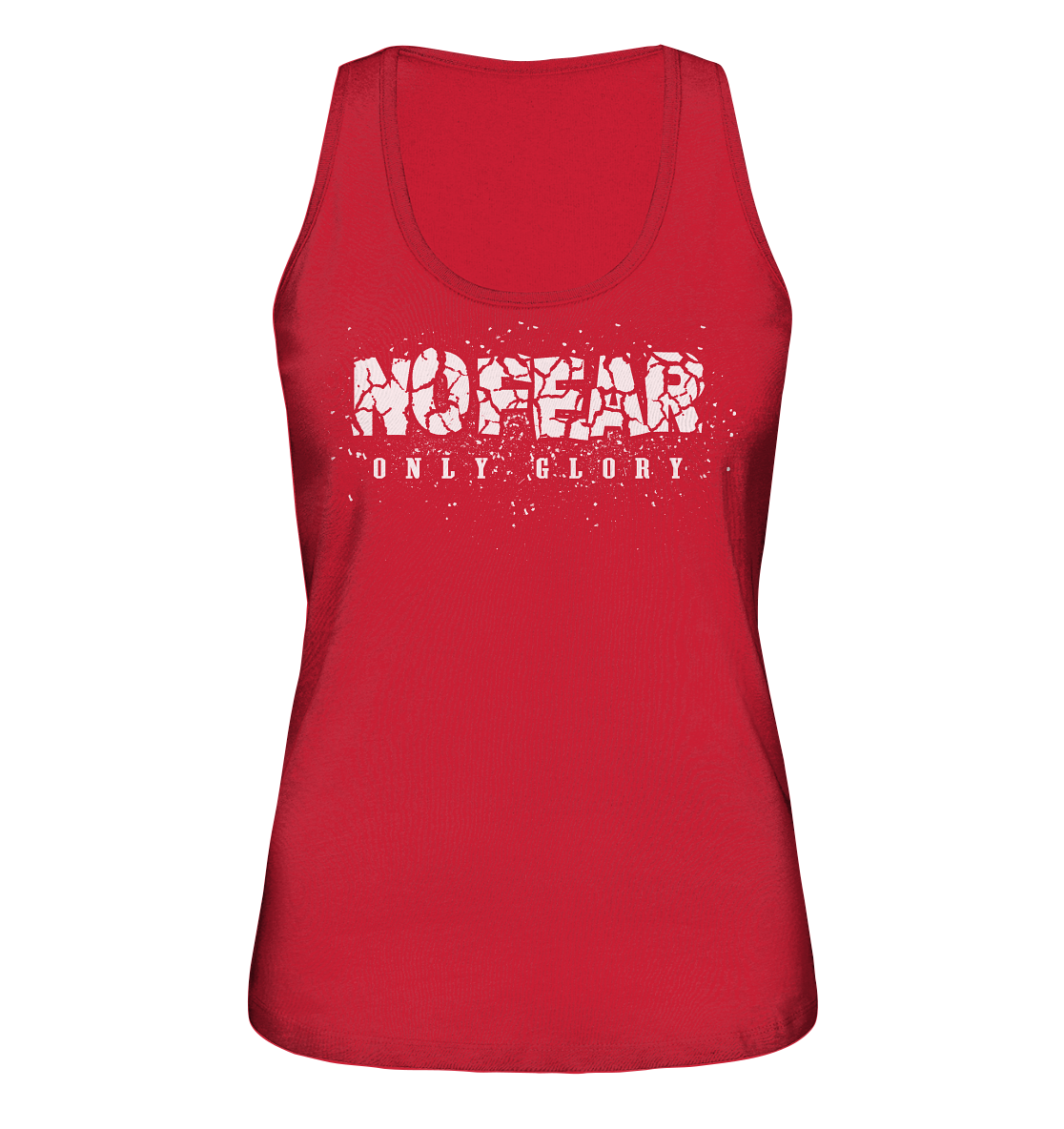 No Fear Only Glory - Ladies Organic Tank-Top