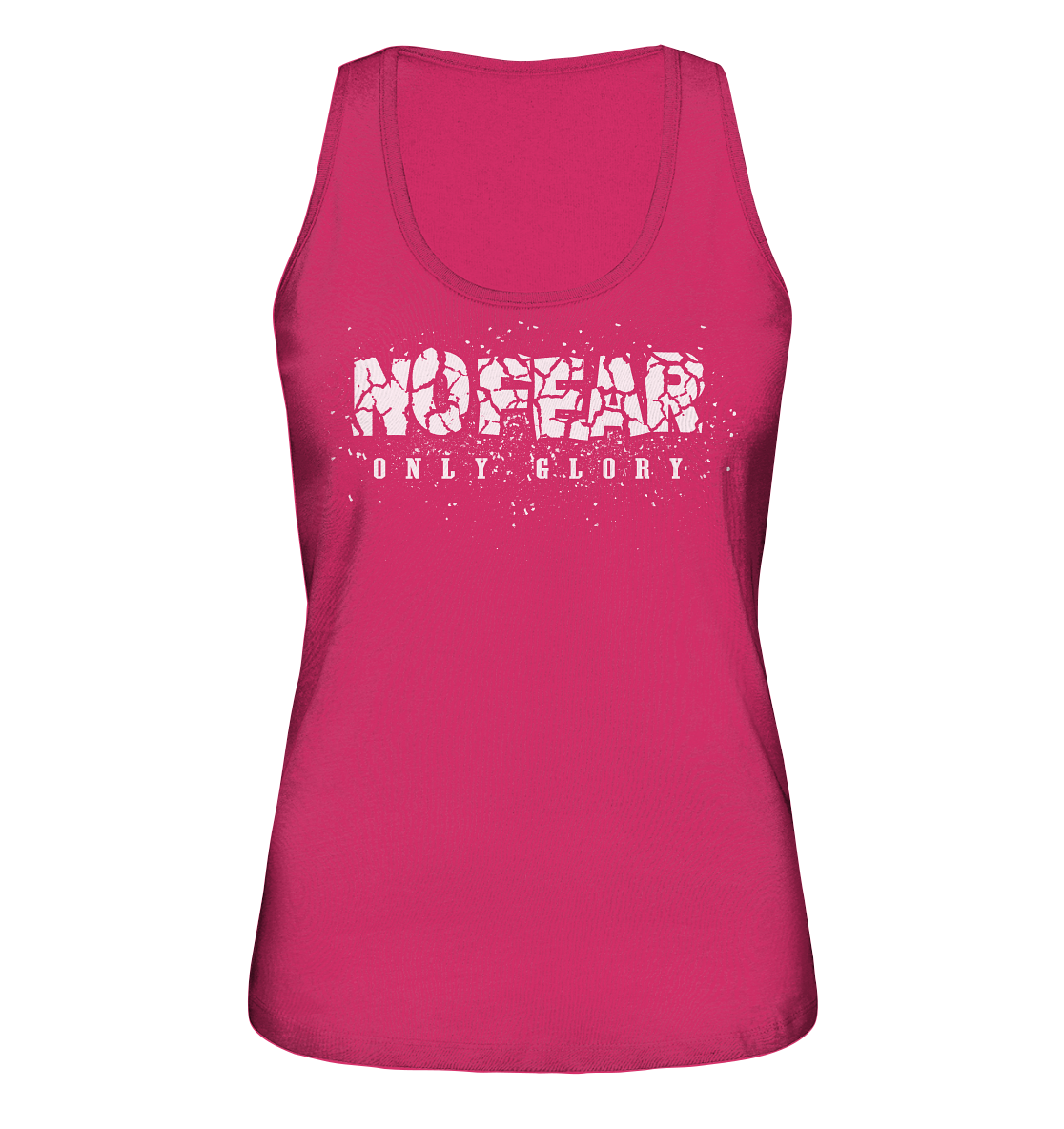 No Fear Only Glory - Ladies Organic Tank-Top