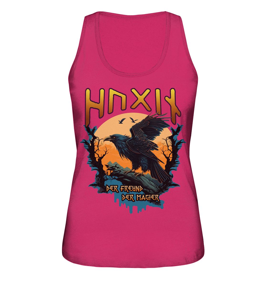 Hugin Der Freund Der Magier - Ladies Organic Tank-Top