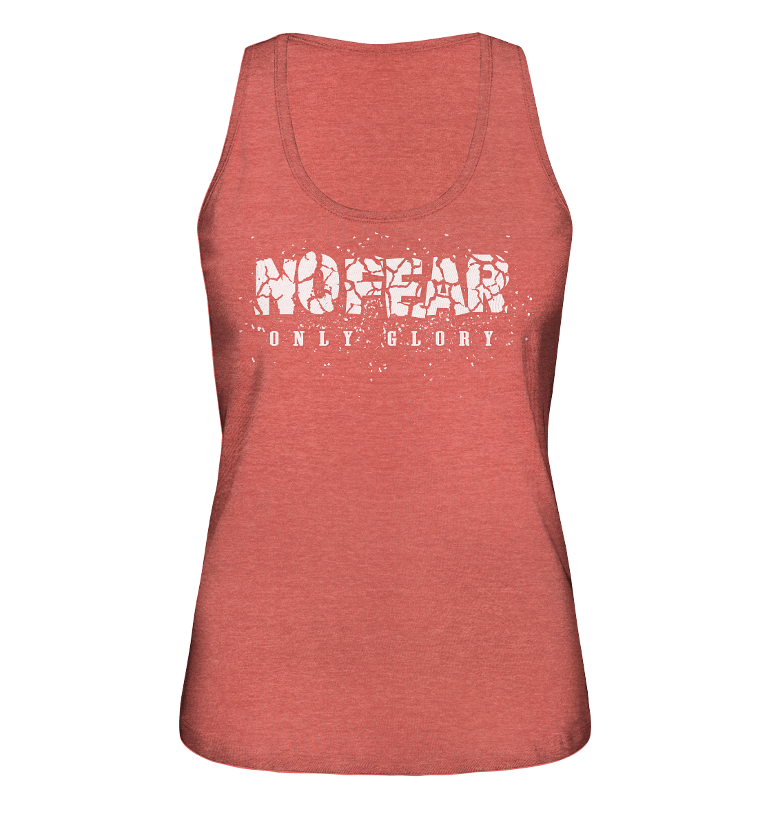 No Fear Only Glory - Ladies Organic Tank-Top