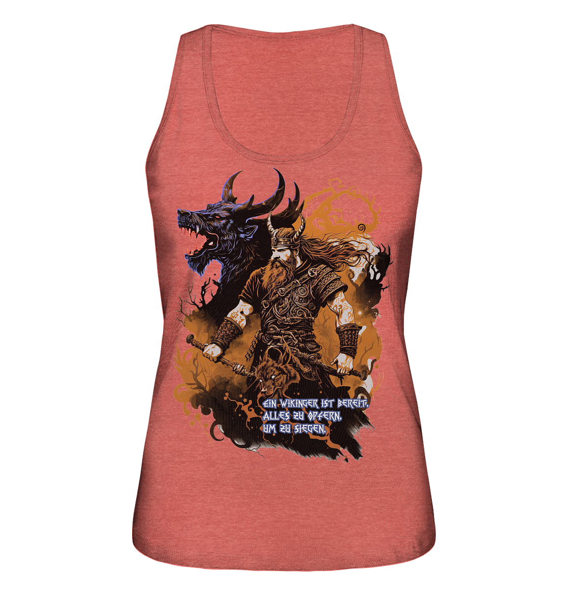 Wikinger Ist Bereit Alles Zu Opfern - Ladies Organic Tank-Top
