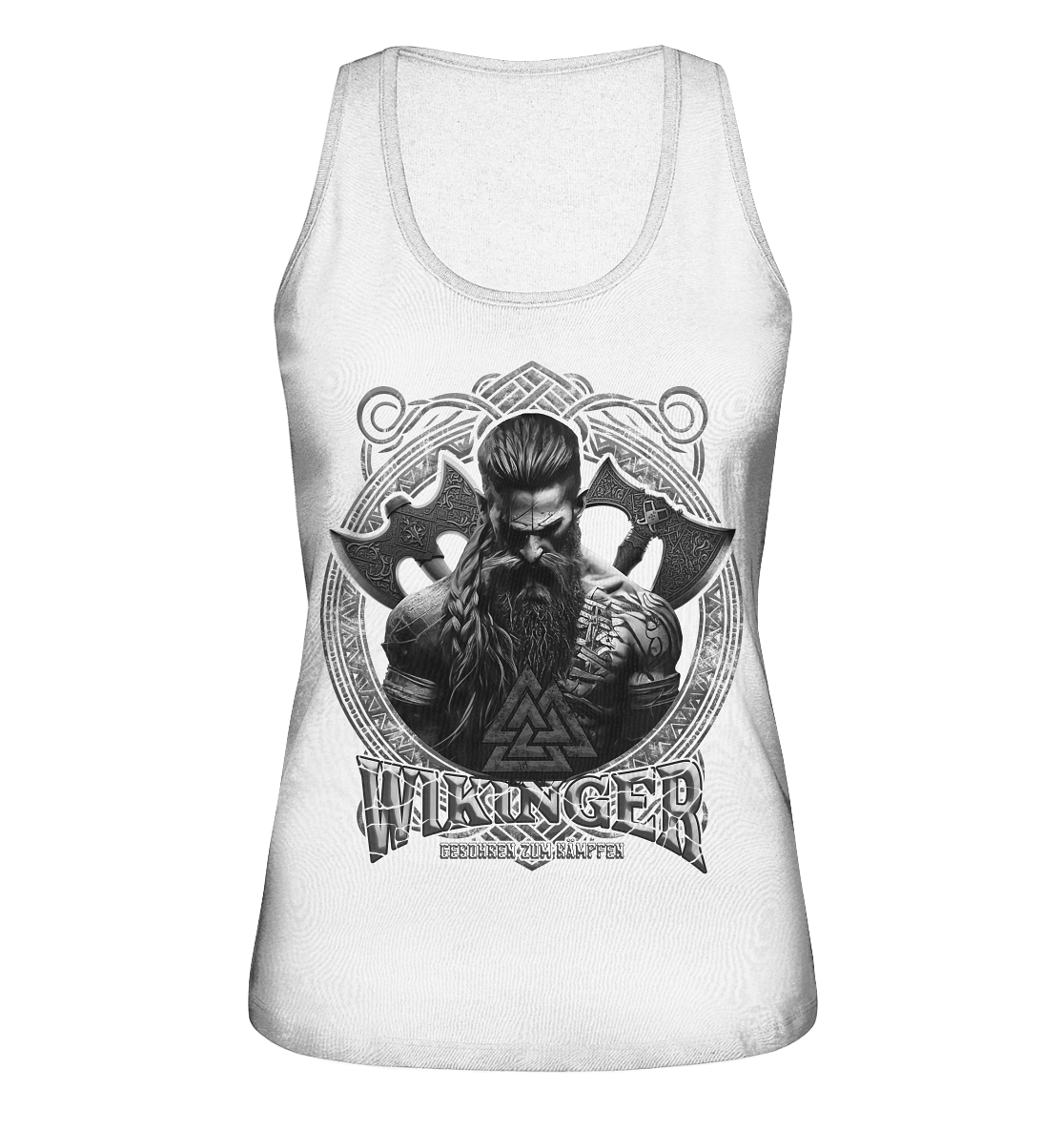 Wikinger Geboren Zum Kämpfen - Ladies Organic Tank-Top