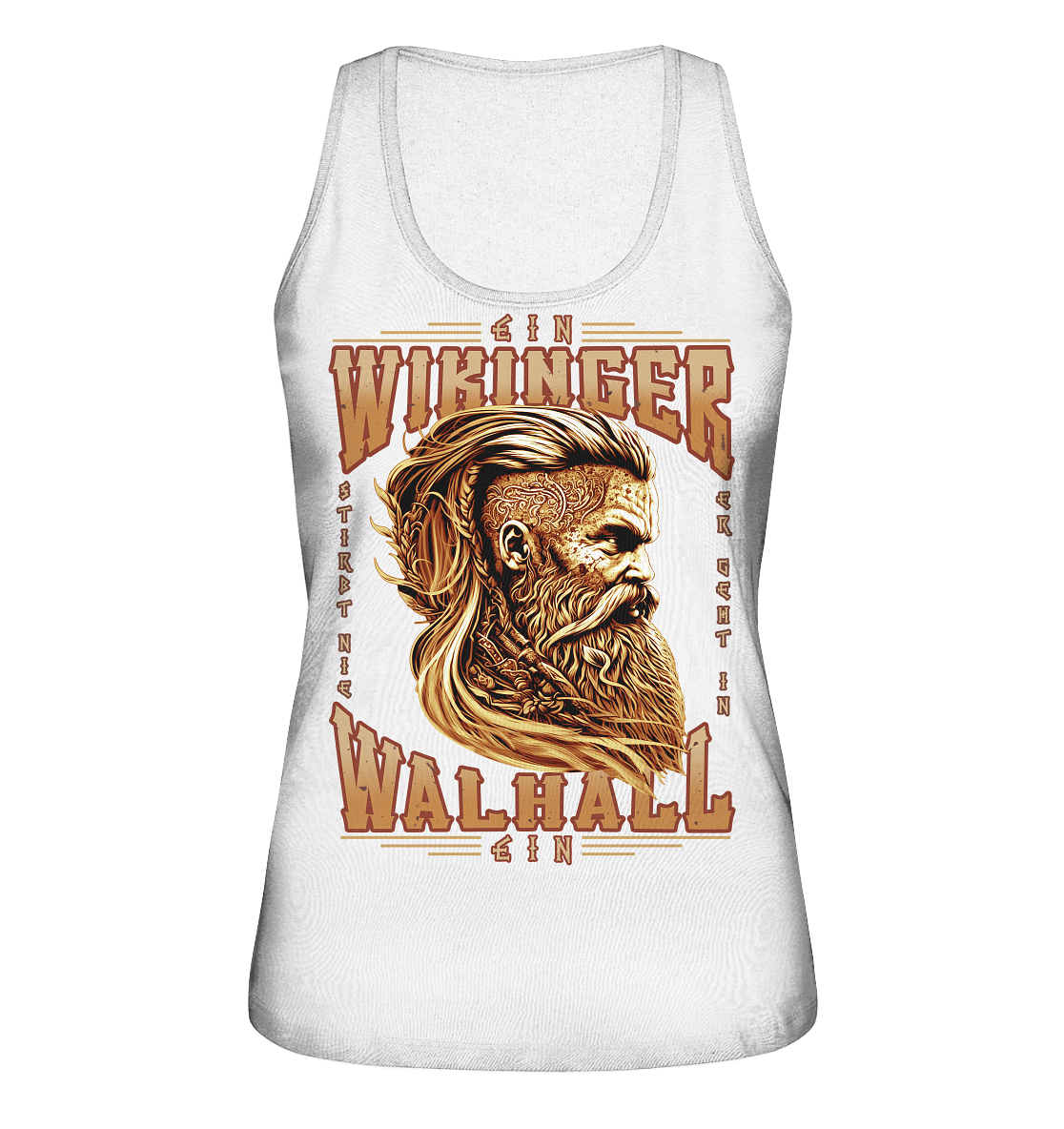 Ein Wikinger Stirbt Nie - Ladies Organic Tank-Top