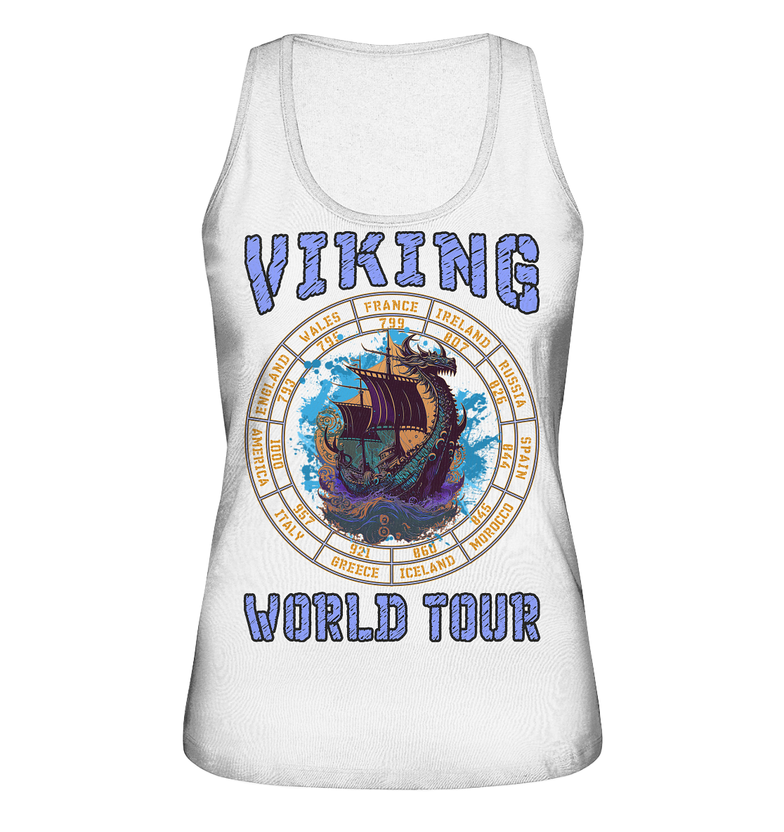 Wikinger Welttournee - Ladies Organic Tank-Top