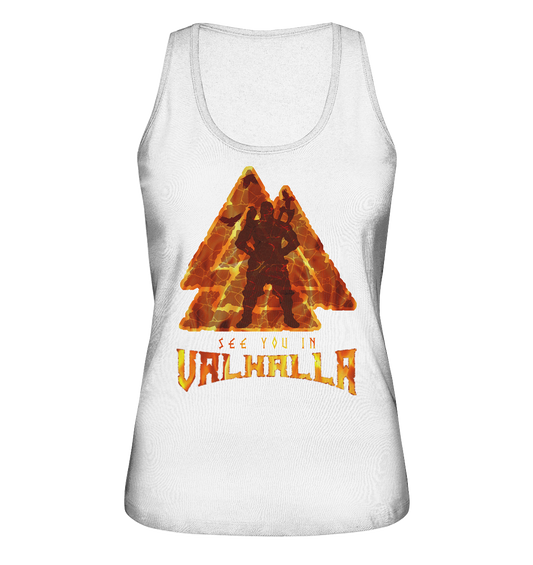 See You In Valhalla - Ladies Organic Tank-Top