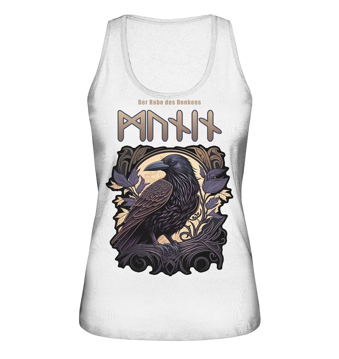 Munin Der Rabe Des Denkes - Ladies Organic Tank-Top