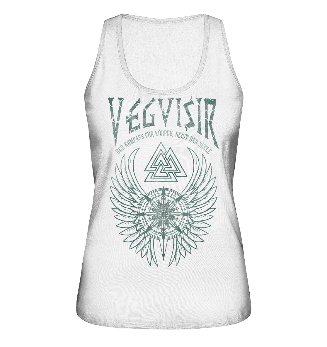 Vegvisir Der Kompass Für Körper, Geist und Seele - Ladies Organic Tank-Top