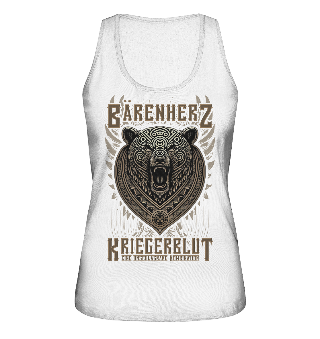 Bärenherz Kriegerblut - Ladies Organic Tank-Top