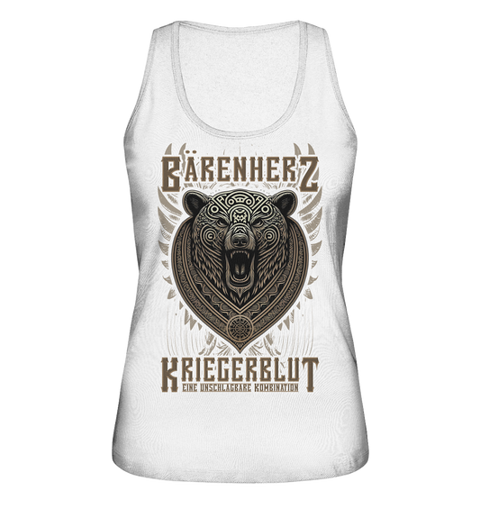 Bärenherz Kriegerblut - Ladies Organic Tank-Top