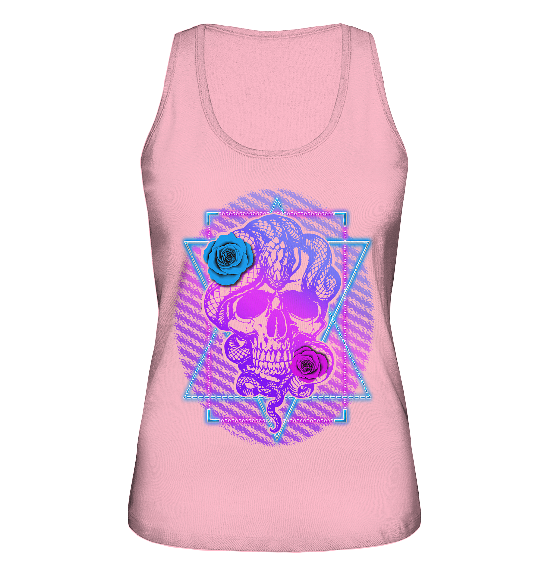 Schädel Schlange - Ladies Organic Tank-Top