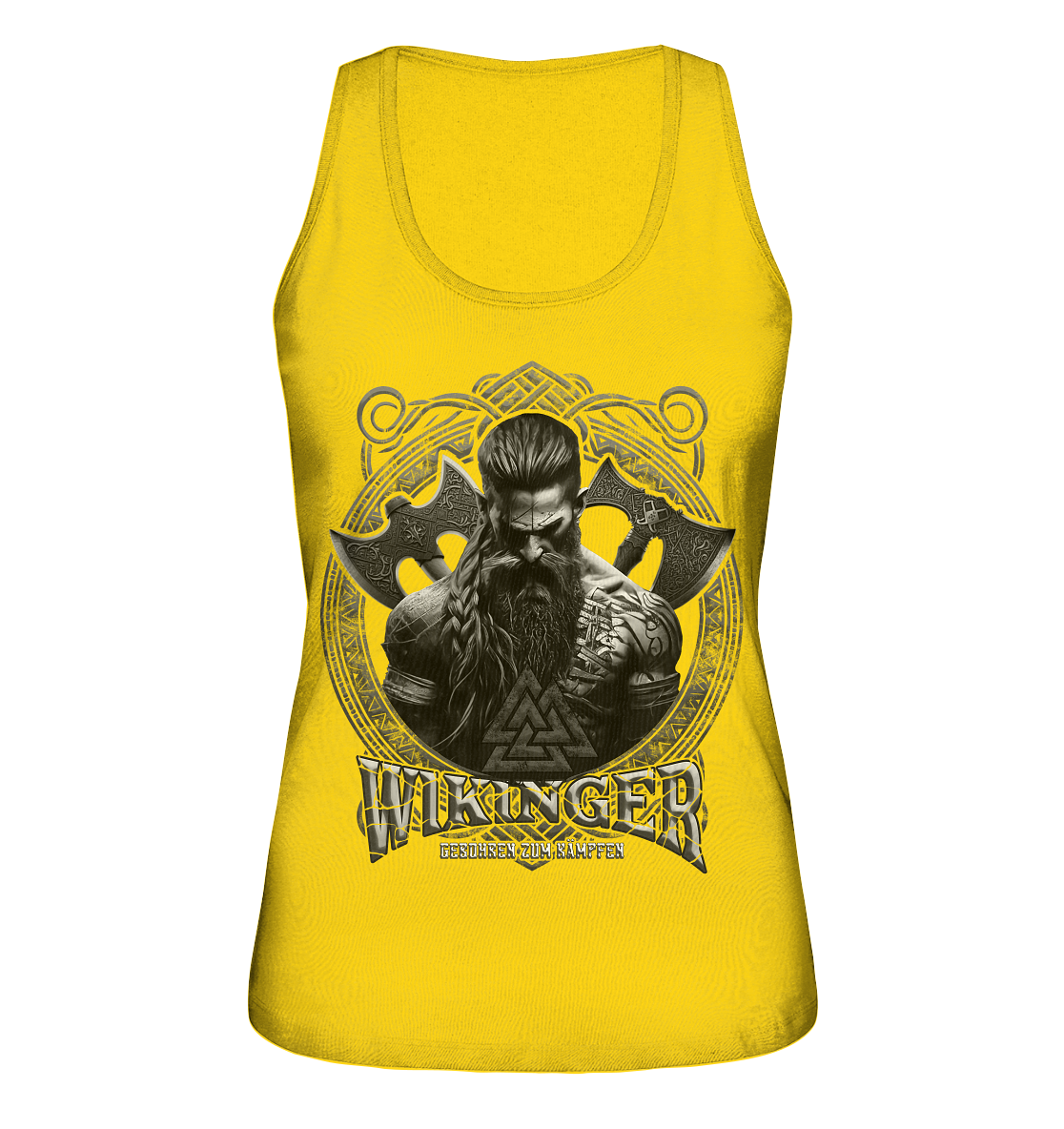 Wikinger Geboren Zum Kämpfen - Ladies Organic Tank-Top