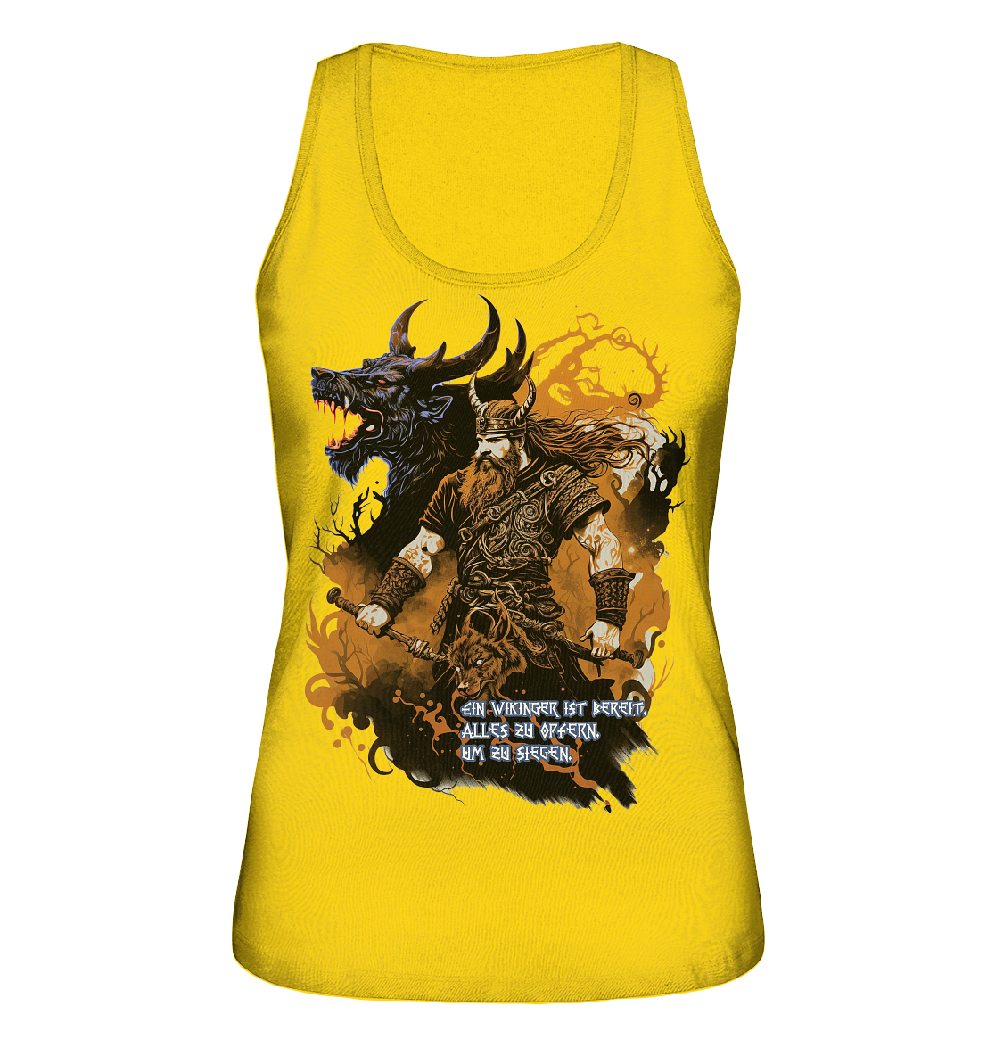 Wikinger Ist Bereit Alles Zu Opfern - Ladies Organic Tank-Top